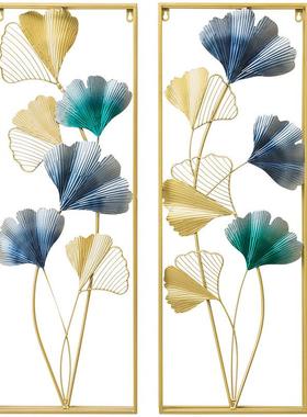 新中式家居软装墙面挂件铁艺装饰玄关壁挂饰品客厅沙发背景墙挂饰