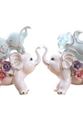 葫芦招财白菜象新房乔迁礼品创意工艺品客厅电视柜酒柜办公室摆设