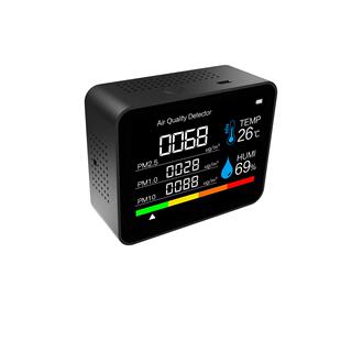 8合1pm2.5激光传感器二氧化碳检测仪甲醛检测TVOC检测仪温湿度CO2