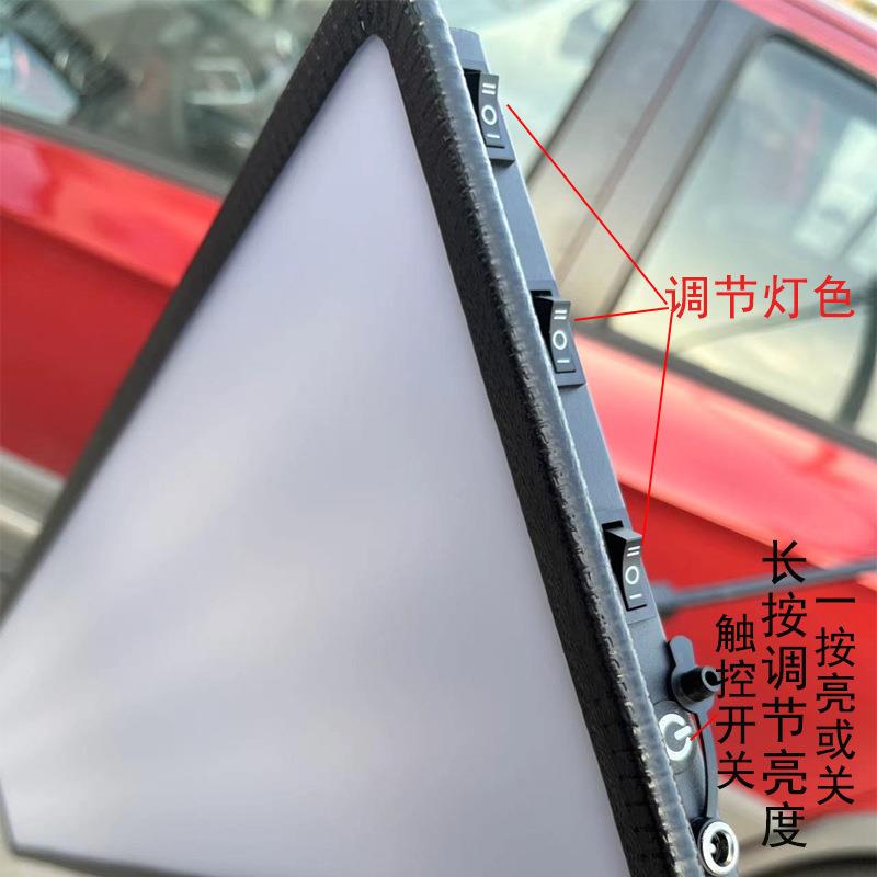 汽车凹陷修复工具3轮大灯led整平灯6色可调条纹板凹坑凹痕检测