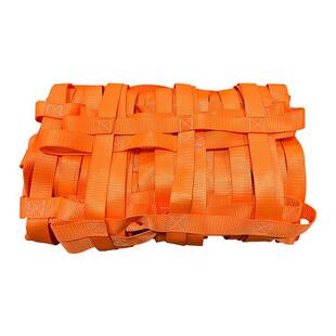 扁平攀爬网吊装网带织带网网兜睡床网游乐场踩网攀爬网睡床儿童网