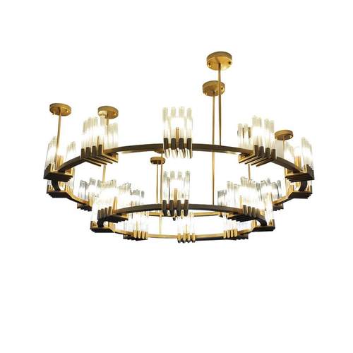 新中式餐厅吊灯豪华酒店包厢灯饭店包间吊灯中式餐饮宴会厅工程灯