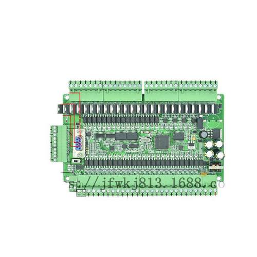 PLC工控板控制器FX3U-48MR可编程微小型简易控制器FX3U-48MT