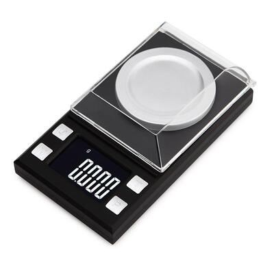 精密小型毫克电子秤精准克称迷你黄金珠宝秤高精度珠宝克拉称