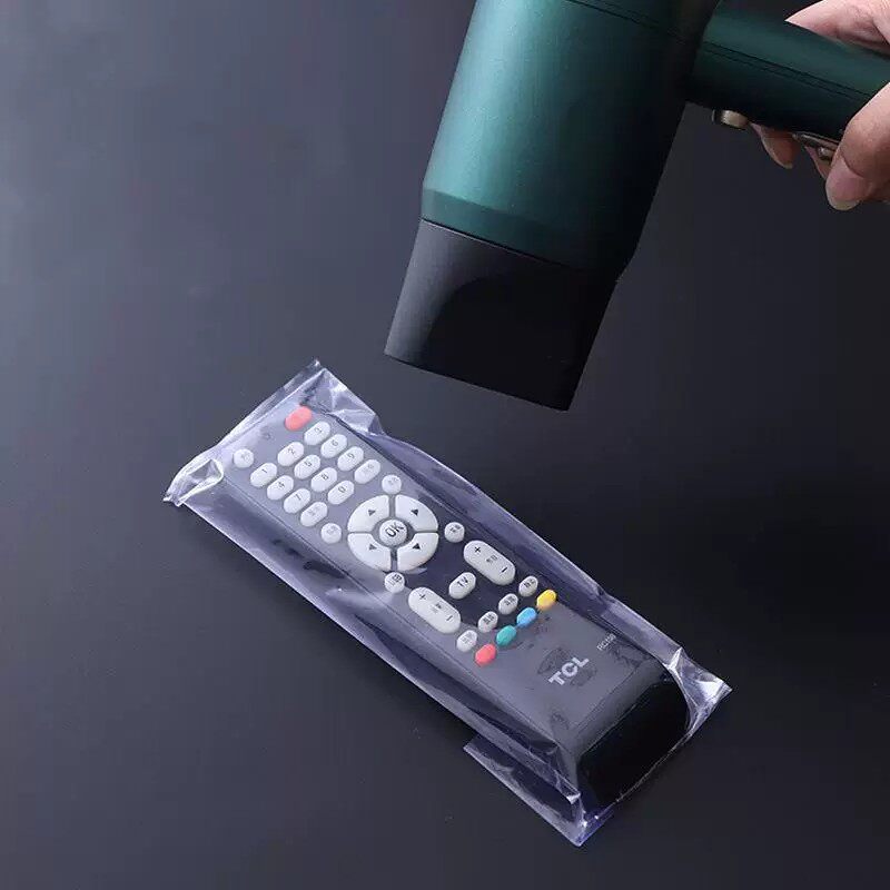 遥控器热缩膜防尘防潮保护袋