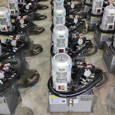 液压站液压系统总成小型液压油站油缸油泵电磁阀机床泵站
