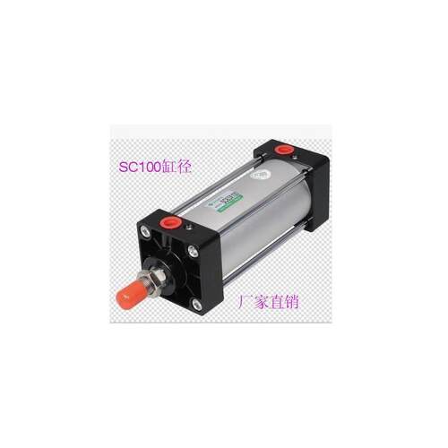 亚德客型SC100气缸SC100X50X75X100X150X200X250X300X400X500-S