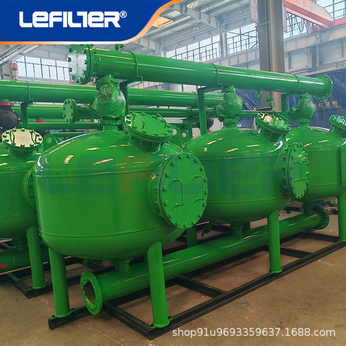 钢厂氧枪水 锅炉 热交换器供水等工业用水过滤全自动浅层砂过滤器
