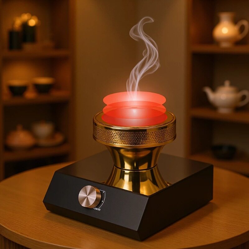 直销虹吸式咖啡壶光波炉虹吸壶光波炉电光炉卤素灯加热煮咖啡专用