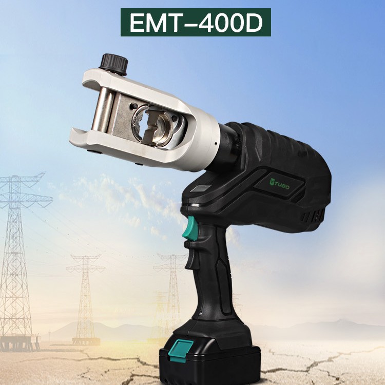 EMT-400D 充电式电动液压钳锂电液压压线钳玉环电力工具400mm数显
