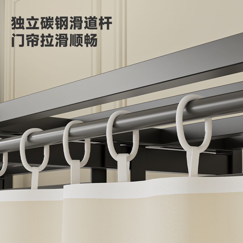 简易衣柜家用全钢架免安装折叠衣柜钢结构全封闭加固钢管收纳衣橱