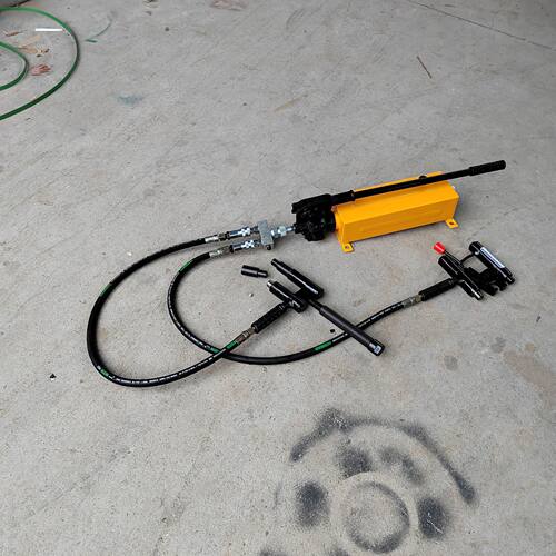 销钉拔顶器道岔销子拆除器铁路施工器材YBX-1手动液压拔销器