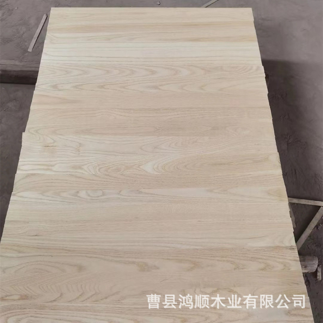 白椿木实木拼接板卧室衣柜隔板AA级直拼板供应白原木板材优选木质
