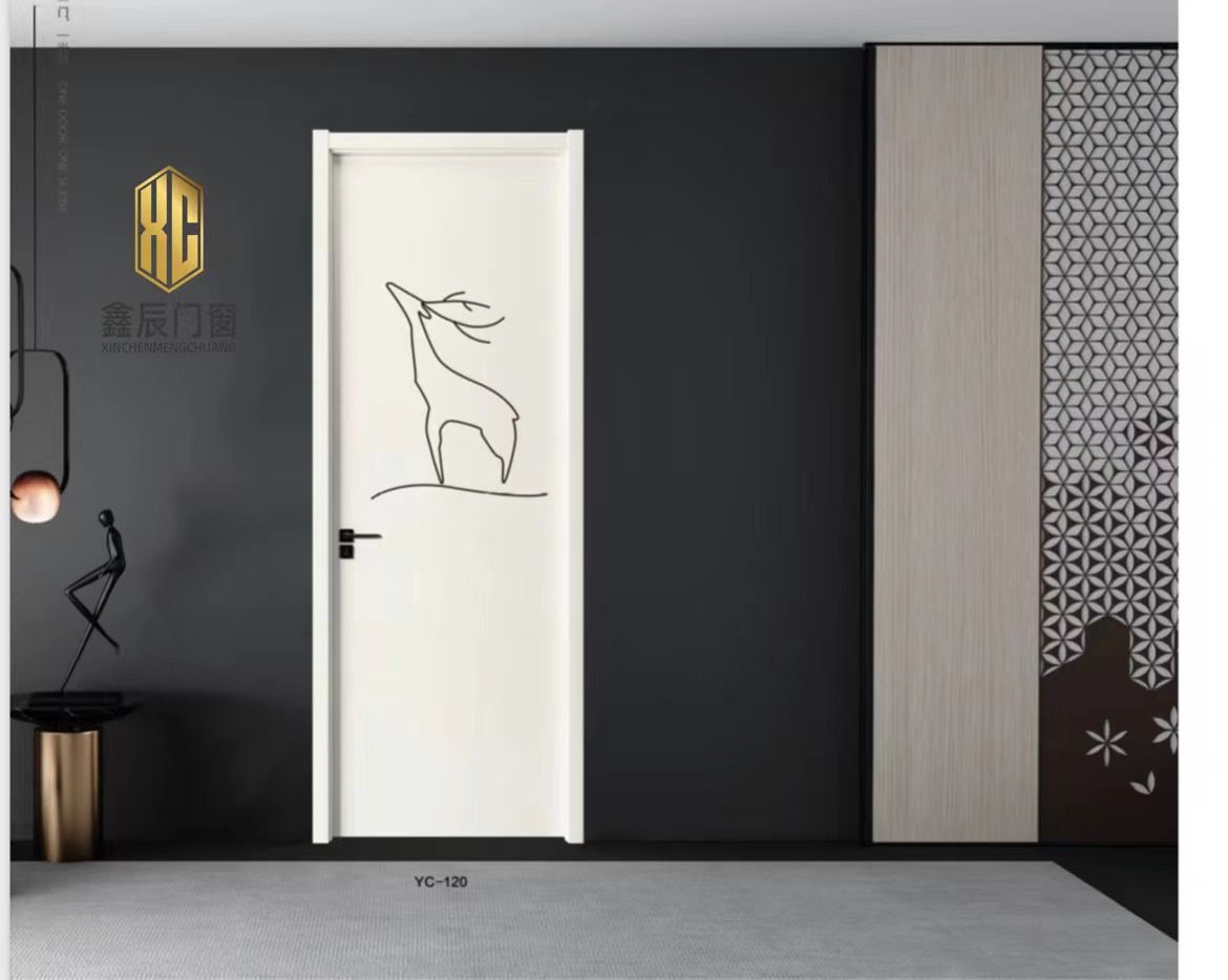 烤漆复合木门 防潮隔音时尚简约厂家批发 家用木门 卧室门