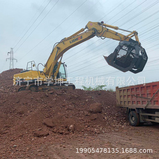 挖机筛分斗 液压旋转筛分笼 混合料筛分供应各种型号