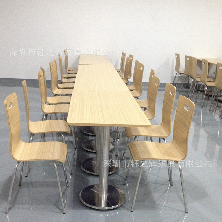 食堂快餐桌椅工厂直供批发