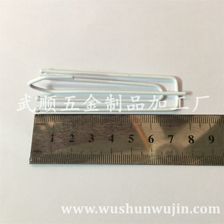 铁质104喷塑窗帘挂钩四叉钩子布叉窗帘配件