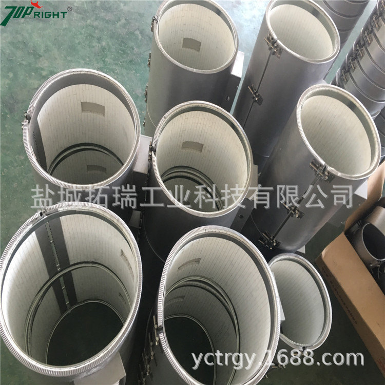 非标供应高温陶瓷电加热圈注塑机陶瓷加热圈陶瓷电热圈
