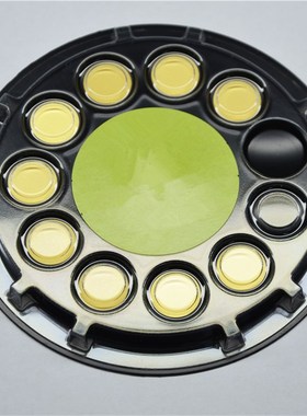 镀膜晶振片Fil-Tech金电极晶控片5MHz水晶片镀金晶振感应片