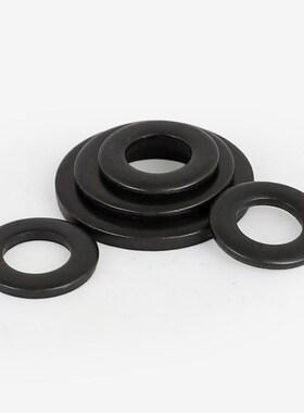 8级黑色平垫片发黑加大垫圈M2M3M4M6M8M12M14M16M18M20M24M27M30