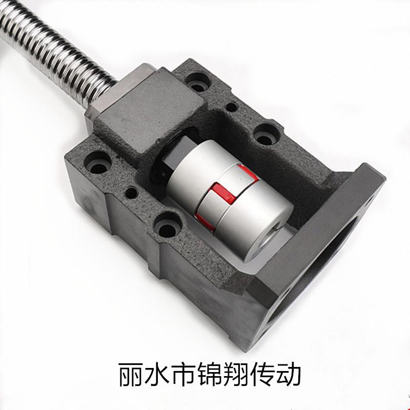 步进/伺服电机座连体支架 滚珠丝杆一体式电机马达支撑座 固定座