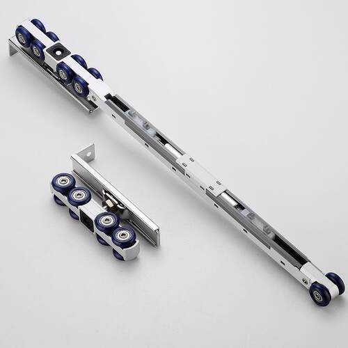 推拉门双向阻尼缓冲滑轮移门阻尼缓冲器吊轮卫生间厨房门吊轨配件