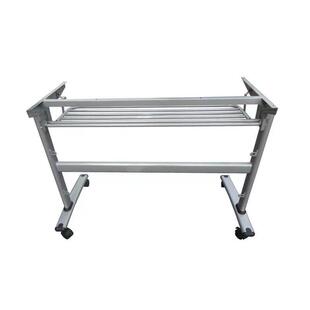 长条培训桌侧翻架子配轮子移动方便多种尺寸选择不包含桌面