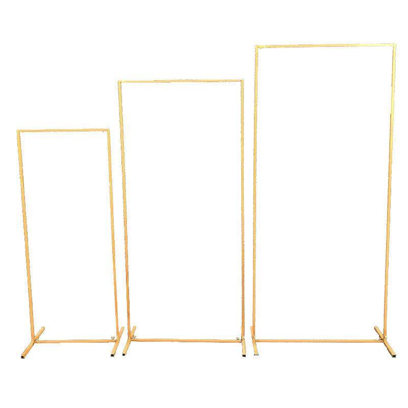 新款铁艺长方框几何屏风路引背景装饰创意舞台摆件几何婚庆道具,节庆用品/礼品,装扮布置套餐,淘宝优惠券,粉丝福利购,淘宝优惠卷