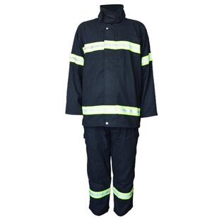 02款单衣消防服省检报告全棉消防服阻燃服五件套防火服