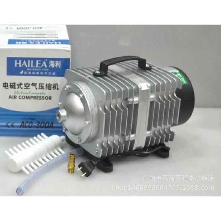 ACO-300A电磁式空气压缩机交流气泵充氧泵水产养殖300W