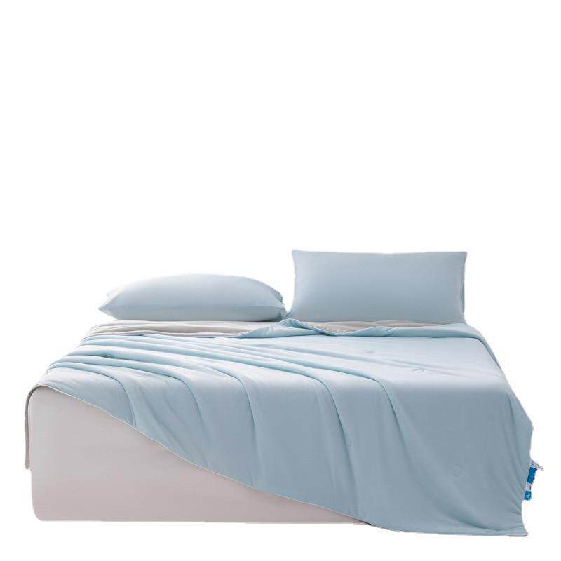 夏凉被冷感冰冰被单人宿舍空调被纯色夏天凉感夏被礼品