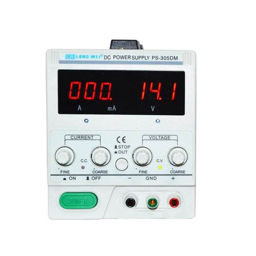 305DM直流稳压电源30V5A可调线性电源60V手机笔记本维修电源