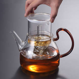 蒸茶壶蒸汽煮茶器家用普洱烧水电陶炉茶炉自动上 煮茶壶玻璃套装