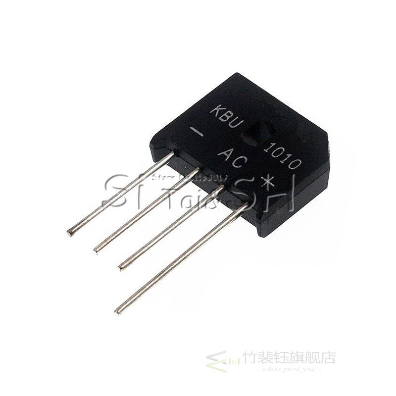 极速5PCS KBU1010 KBU-1010 10A 1000V Diode Bridge Rectifier Z