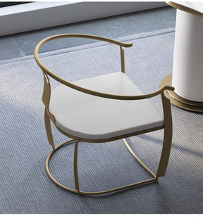 泡茶椅主人位新中式圈椅极简风设计师休闲椅客厅轻奢太师茶桌椅子