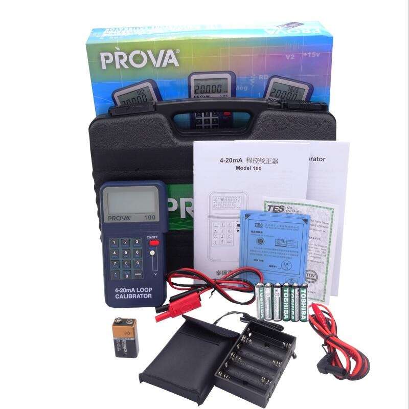台湾泰仕程控校正器PROVA-100/123/125温度校准回路校准仪4-20mA