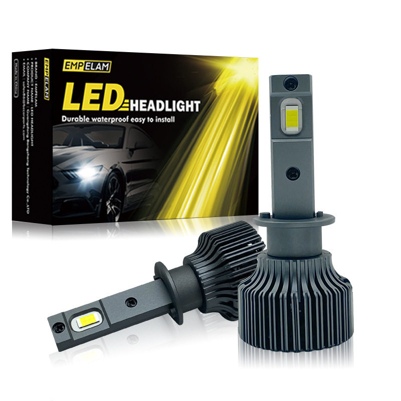 跨境新款70wled汽车大灯H1 H8 H9 12V汽车led灯前大灯汽车灯