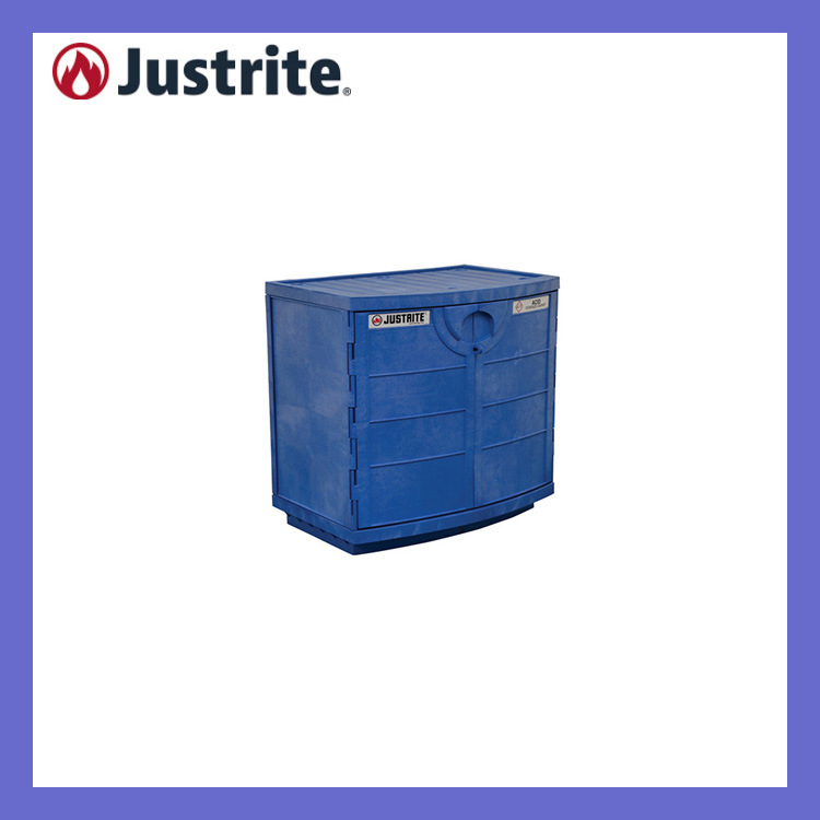 杰斯瑞特Justrite22加仑蓝色聚乙烯安全柜24180