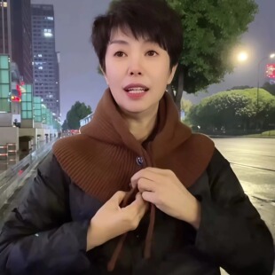 羽绒服领子防脏神器假帽子免缝可拆卸脖套领口专用搭配护颈针织帽