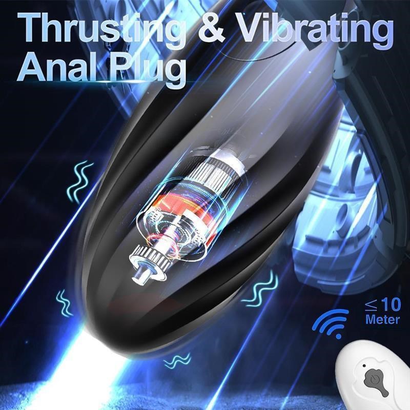 Anal Plug Prostate Massager sex toys for Men Vibrator dildo