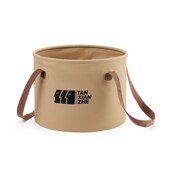 探险者户外折叠水桶露营装 备用品车载便携车用储水桶旅行水箱加厚