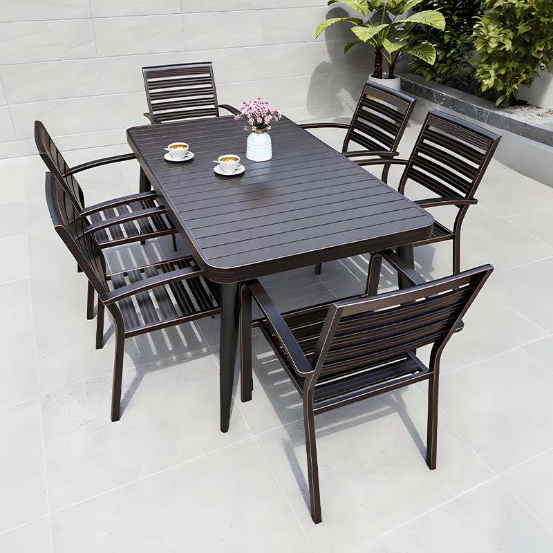 户外庭院防水防晒桌椅