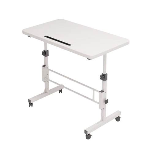 可移动电脑桌学生家用学习桌升降书桌简易办公桌写字桌站立工作台