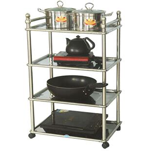 浴室卫生间三角收架带板物架落地式厨纳房脸置147盆架多储物层组