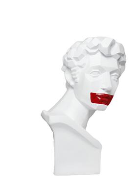 艺术人雕BJ00045像塑大卫树脂创意关客厅电视样柜板房装饰品人物