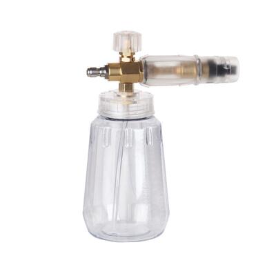 厂家直销202压3新壶款全透明1/铜989474快插pa泡沫芯1000ML高洗车