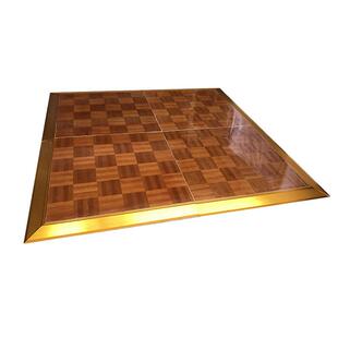 厂家酒店柚木池色舞池宴板会舞板移拼接多功能舞动池地板