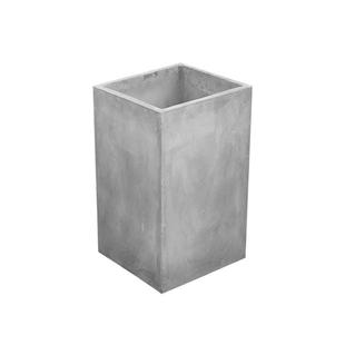 办公酒水泥花盆店镁形泥花厂 方室高水泥花盆户外盆庭院落地式 包邮