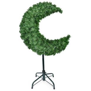 拉丹茜草月亮马树米KVI18圣诞树摆件节日.派对布置装饰树