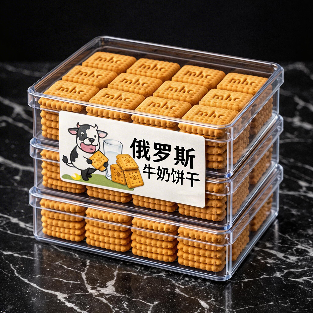 俄罗斯饼干原装进口官方旗舰店牛乳饼干特浓特仑酥曲奇休闲零食